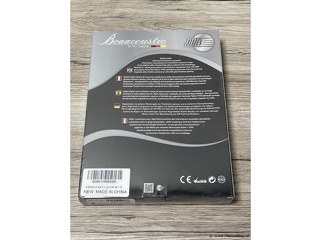 Jib boaacoustic hifi signaalkabel type toslink bb-101-1.5m - afbeelding 2 van  3