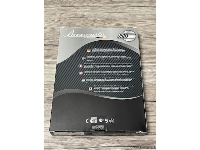 Jib boaacoustic hifi signaalkabel type toslink bb-101-2.0m - afbeelding 2 van  3