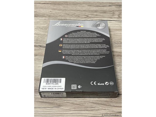 Jib boaacoustic hifi signaalkabel type toslink bb-101-3.0m - afbeelding 2 van  3