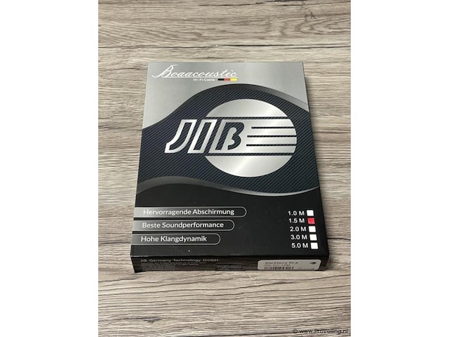 Jib boaacoustic hifi signaalkabel type toslink rca bb-102-1.5 - afbeelding 1 van  3