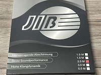 Jib boaacoustic hifi signaalkabel type trs rca2 bb-103-2.0m - afbeelding 1 van  3