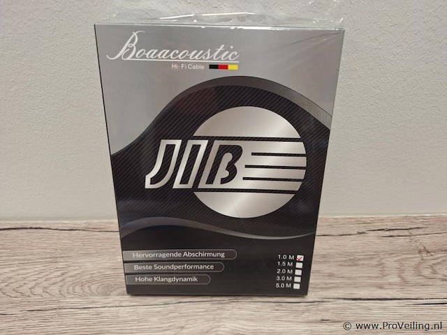 Jib boaacoustic usb-kabel 2.0 type bb-110-1.0m - afbeelding 1 van  3