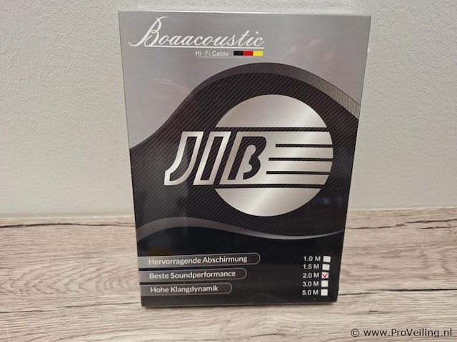 Jib boaacoustic usb-kabel 2.0 type bb-110-2m - afbeelding 1 van  3