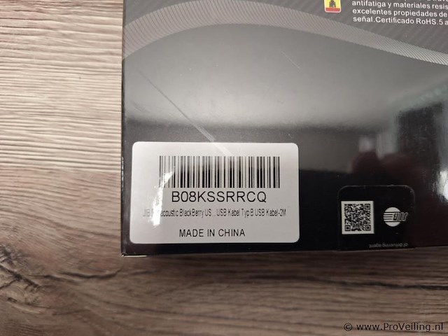 Jib boaacoustic usb-kabel 2.0 type bb-110-2m - afbeelding 3 van  3