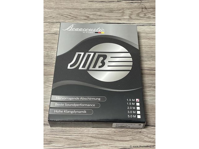 Jib boaacoustic usb-kabel type blackberry usb 2.0 bb-110-1.0m - afbeelding 1 van  3