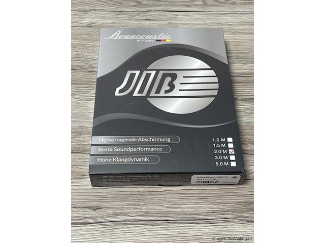 Jib boaacoustic usb-kabel type blackberry usb 2.0 bb-110-2.0m - afbeelding 1 van  3