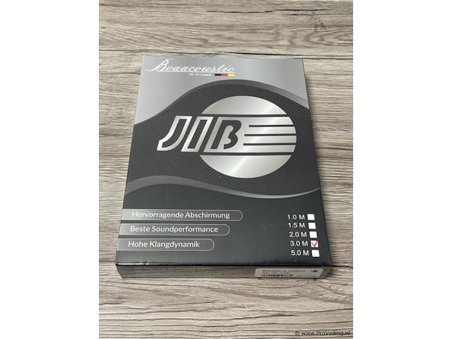 Jib boaacoustic usb-kabel type blackberry usb 2.0 bb-110-3.0m - afbeelding 1 van  3