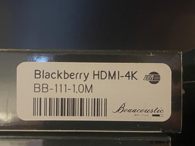 Jib hdmi-kabel high definition 4k ultra hd 3d - 1mtr - afbeelding 2 van  2