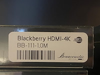 Jib hdmi-kabel high definition 4k ultra hd 3d - 1mtr - afbeelding 2 van  2