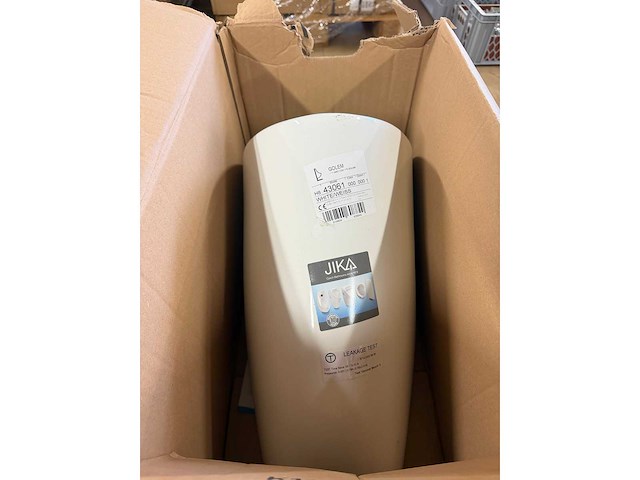 Jika - euroline - urinoir met boveninlaat wit - afbeelding 2 van  2