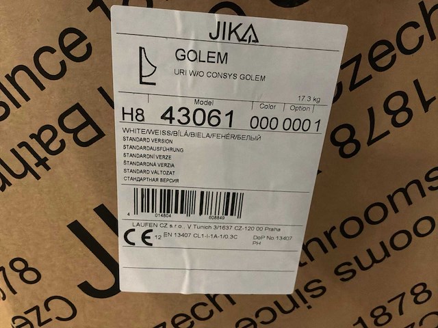 Jika / laufen golem / vila urinoir (9x) - afbeelding 5 van  6