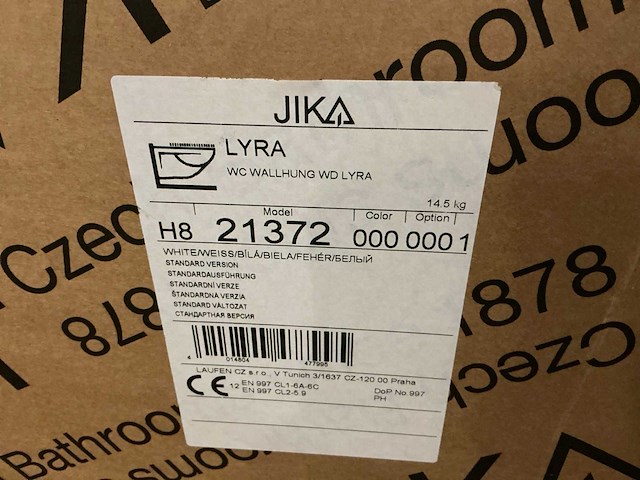 Jika lyra wandcloset (3x) - afbeelding 3 van  3