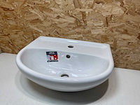 Jika wastafel 50cm met kraangat - afbeelding 7 van  11