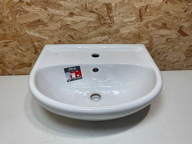 Jika wastafel 50cm met kraangat - afbeelding 8 van  11