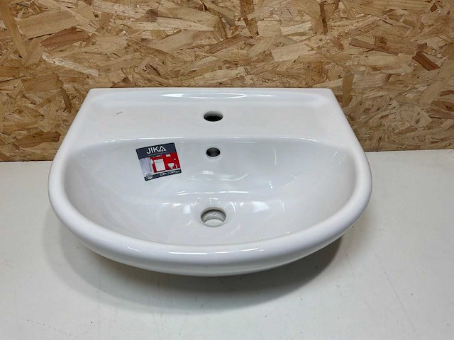 Jika wastafel 50cm met kraangat - afbeelding 9 van  11