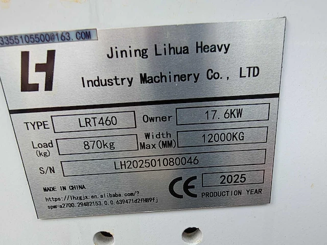 Jining - 2025 - lrt460 - skidsteer loader - afbeelding 16 van  16