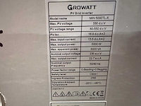 Jinko - set van 16 zonnepanelen - growatt 5 kw omvormer - afbeelding 6 van  6