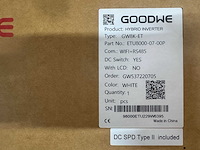 Jinko - set van 20 zonnepanelen (440 wp) - goodwe 8k hybride omvormer - afbeelding 10 van  12