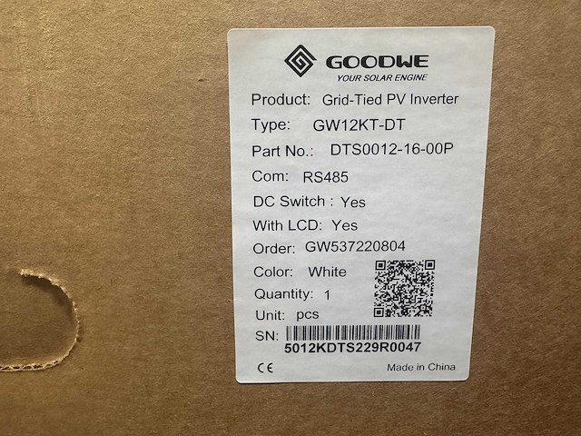 Jinko - set van 30 zonnepanelen (440 wp) - goodwe 12k omvormer - afbeelding 8 van  9