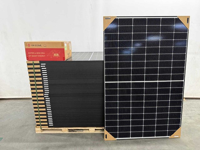 Jinko - set van 36 zonnepanelen (425 wp) - goodwe 15kw omvormer - afbeelding 1 van  8