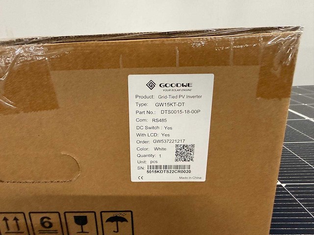 Jinko - set van 36 zonnepanelen (425 wp) - goodwe 15kw omvormer - afbeelding 4 van  8