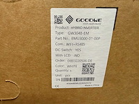 Jinko - set van 8 zonnepanelen - goodwe hybride omvormer - dyness 9,6 kw batterij - afbeelding 7 van  8