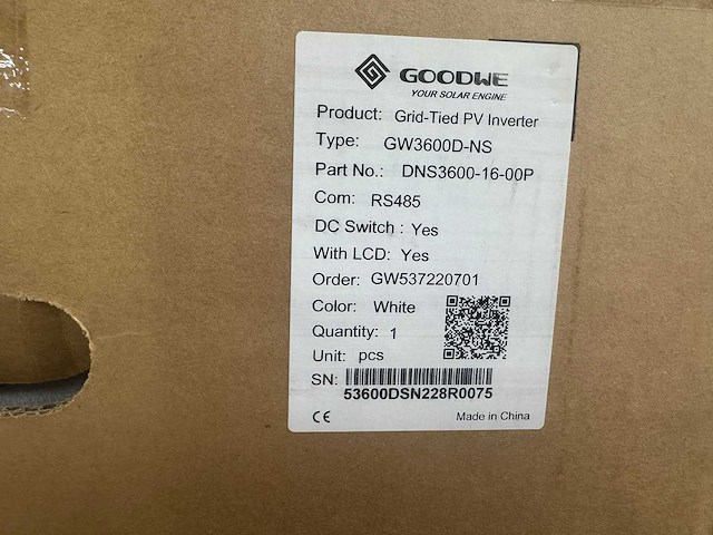 Jinko - set van 8 zonnepanelen (440 wp) - goodwe 3.6k omvormer - afbeelding 2 van  10