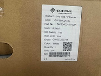 Jinko - set van 8 zonnepanelen (440 wp) - goodwe 3.6k omvormer - afbeelding 2 van  10