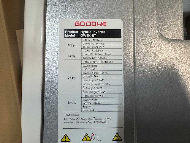 Jinko solar - set van 20 zonnepanelen (440 wp) met hybride omvormer en 13,1 kwh batterij - afbeelding 12 van  13