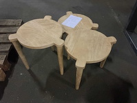 Jiska bijzettafel set 3-delig - afbeelding 1 van  4