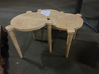 Jiska bijzettafel set 3-delig - afbeelding 3 van  4