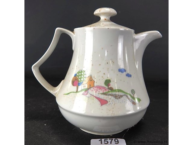 J.l. menau oost-duitse theepot - afbeelding 2 van  5