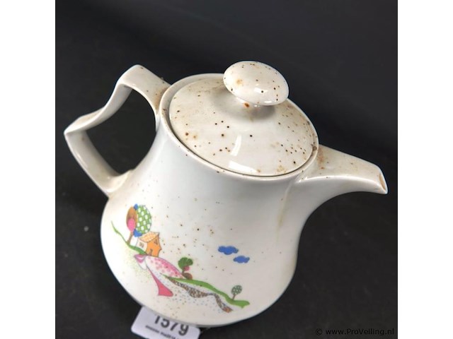 J.l. menau oost-duitse theepot - afbeelding 3 van  5