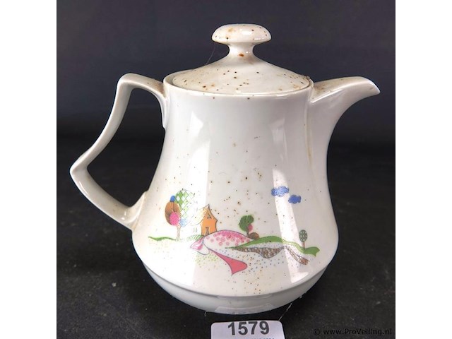 J.l. menau oost-duitse theepot - afbeelding 1 van  5