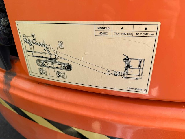 Jlg - 400sc - rupshoogwerker - afbeelding 15 van  34