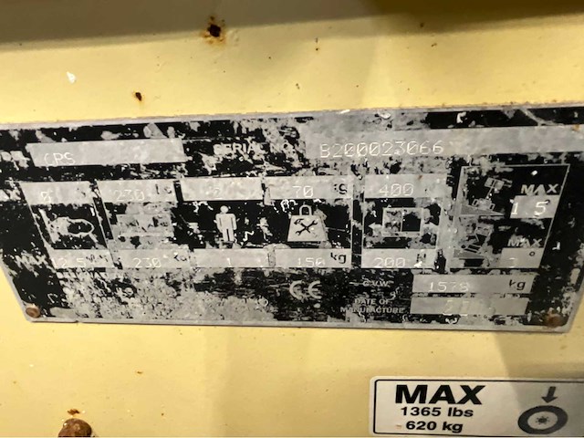 Jlg - hoogwerker - gekeurd - werkhoogte 7.8m - uitschuifbaar tot 2.55m - 277 uur - afbeelding 4 van  13