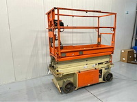 Jlg -6rs - hoogwerker - werkhoogte 7.8m - uitschuifbaar tot 2.55m - 294 uur - schaarhoogwerker