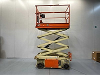 Jlg -6rs - hoogwerker - werkhoogte 7.8m - uitschuifbaar tot 2.55m - 294 uur - schaarhoogwerker