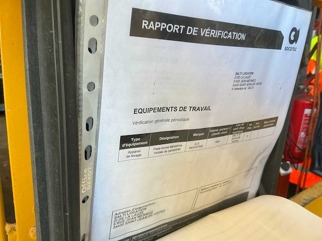 Jlg 2646e3 hoogwerker - afbeelding 7 van  16