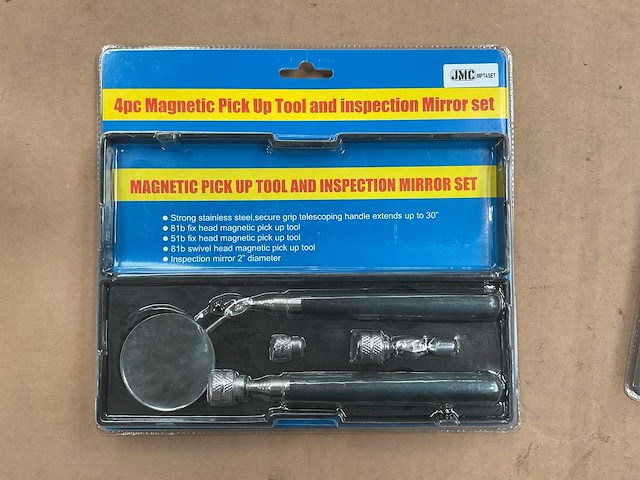 Jmc mpt4set magnetic pick up tool and inspection mirror set (2x) - afbeelding 1 van  3