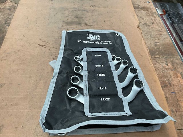 Jmc ssl5 gebogen ringsleutel set (2x) - afbeelding 3 van  3