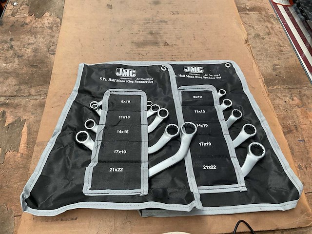 Jmc ssl5 gebogen ringsleutel set (2x) - afbeelding 2 van  3