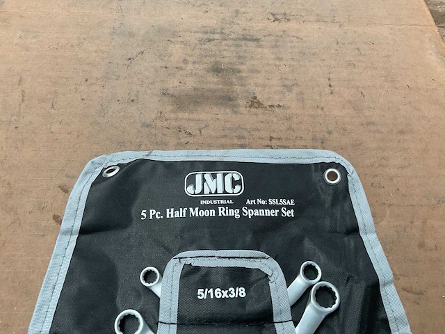 Jmc ssl5sae gebogen ringsleutel set - afbeelding 1 van  2