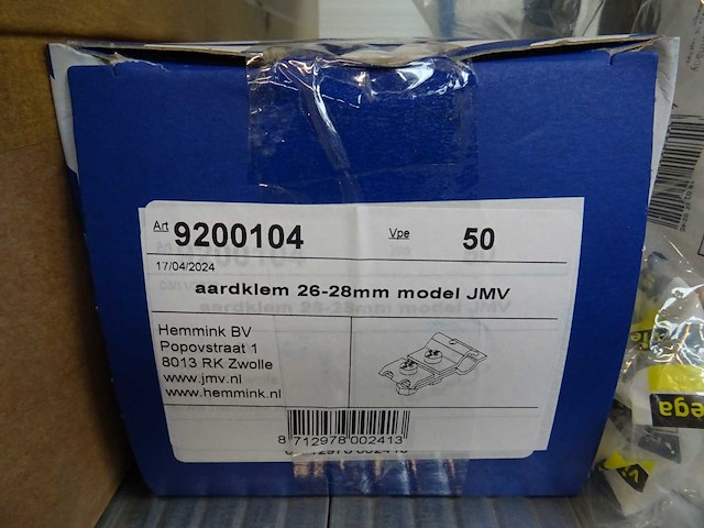 Jmv - 9200104 - aardklem 26-28mm (50x) - afbeelding 2 van  2