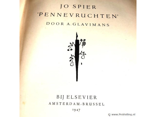 Jo spier. pennevruchten - afbeelding 2 van  5