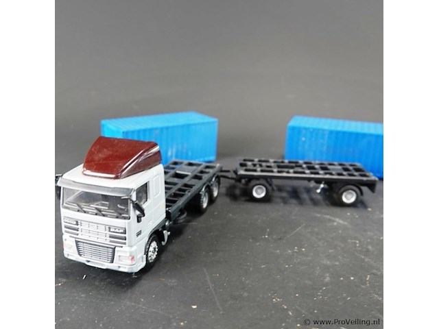 Joal die-cast daf 95 xf-vrachtwagen - afbeelding 4 van  5