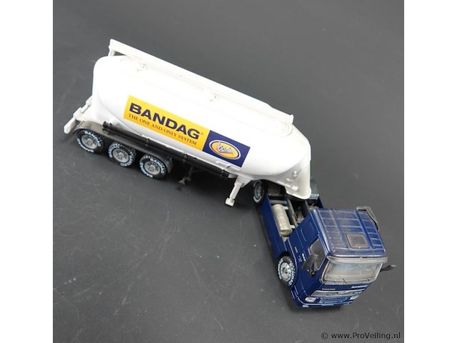 Joal volvo fh12-420 silowagen is uitgevoerd in de kleuren van bandag. - afbeelding 5 van  7
