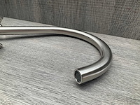 Job accross keukenmengkraan met kruisgreep brushed nickel - afbeelding 7 van  8