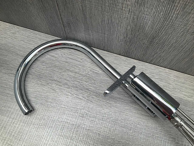 Job saval keukenmengkraan chroom - afbeelding 4 van  9
