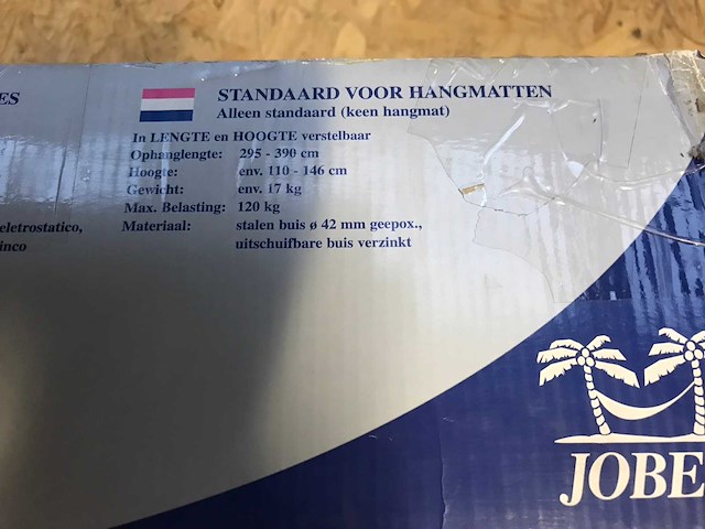Jobek universal hangmatstandaard - afbeelding 2 van  2